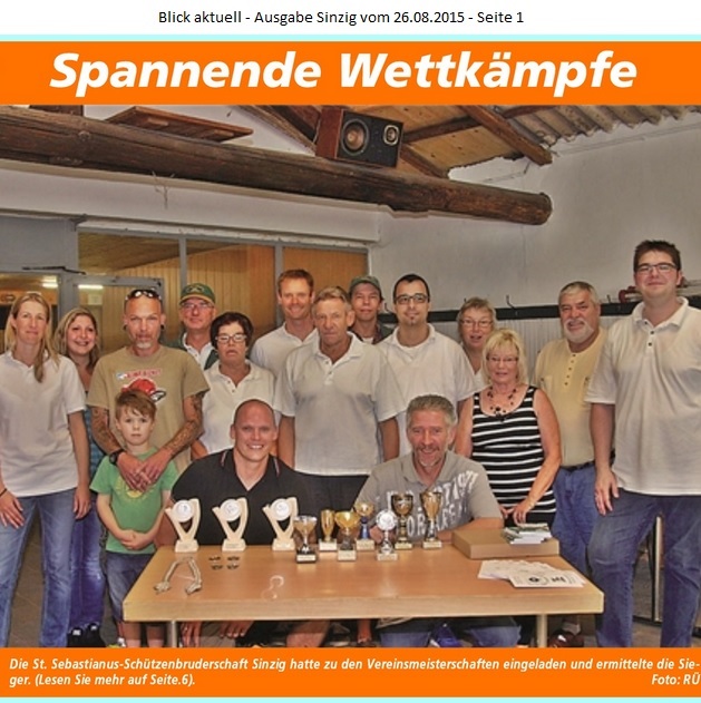 Blick aktuell vom 26.08.2015