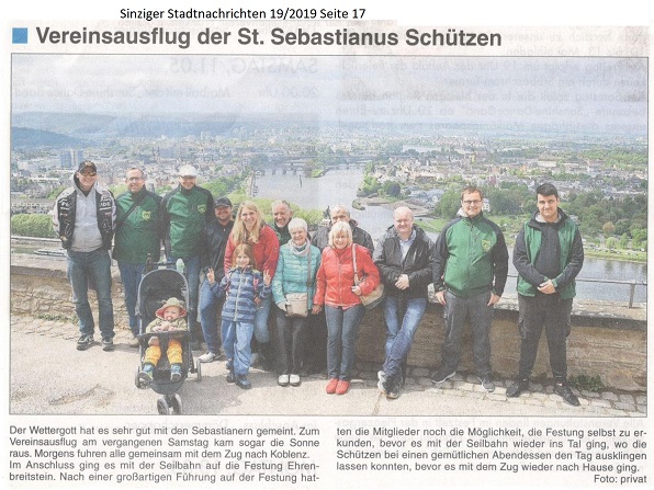 Sinziger Stdatnachrichten 19/2019 Seite 17