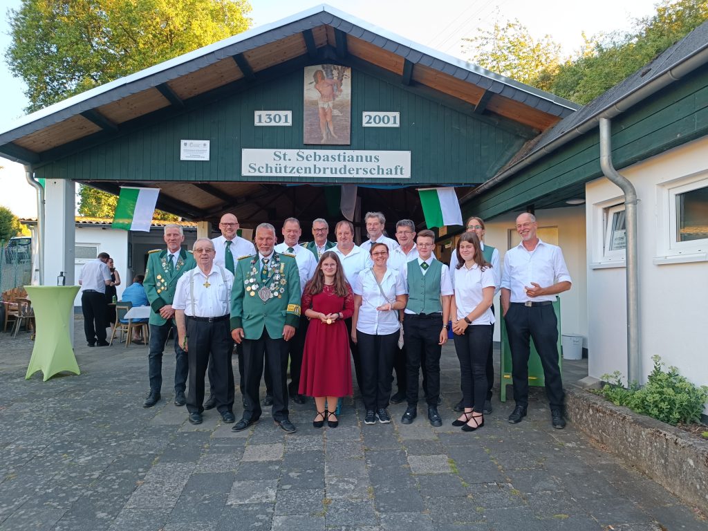 Gruppenbild Gewinner Schützenfest 2022